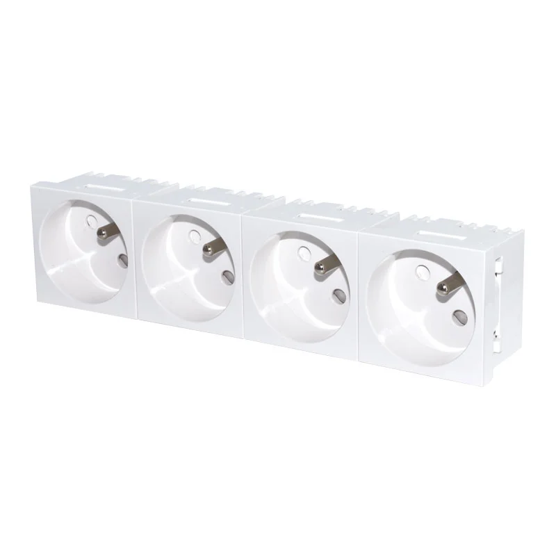 Fwansè Socket 16A 250V Kat Inivèsèl Socket