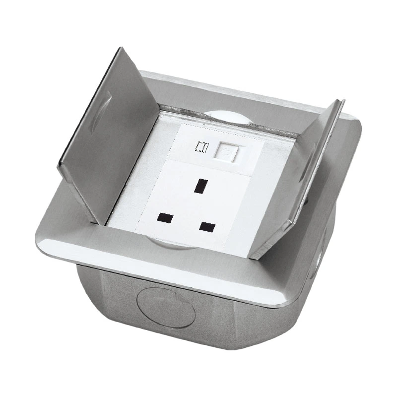 Hidden Floor Socket Box Square Open Cover Kalite Socket